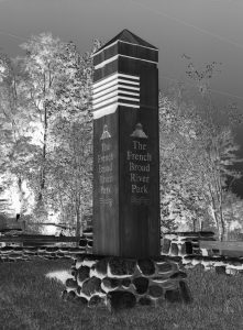 The Obelisk near the rivers confluence